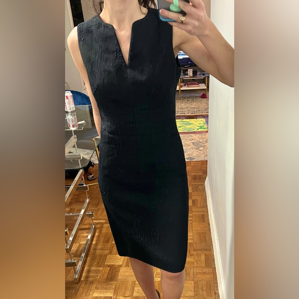 Piazza Sempione black & navy Sheath Dress